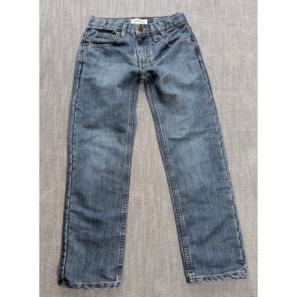 RuffHewn Boys Straight Leg Jeans Medium Wash‎ Blue Denim Size 10R N3 25